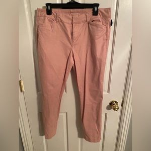 Pink Old Navy Chinos